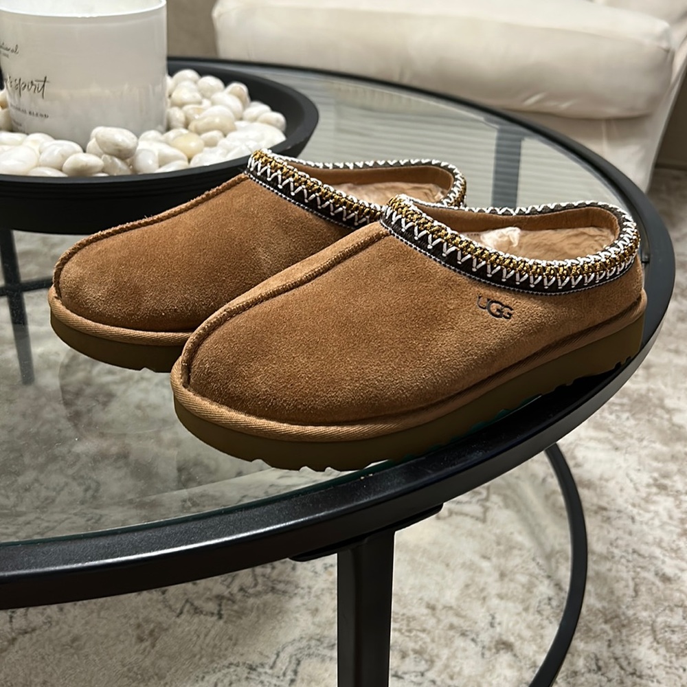 UGG Womens Chestnut Tasman Slippers